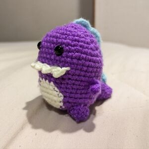 Handmade Crochet Dinosaur